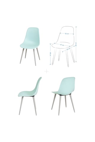 Vilinze Tilia Plastik Bahçe Balkon Bistro Seti Katlanır Masa 60 60 Cm 1+4 Set Tilia-bej-eames4-myeşili-bej Diğer