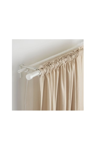 Ikea Räcka Perde Çubuğu , 120-210 Cm Beyaz