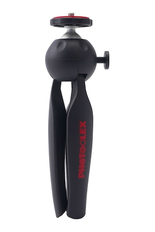 Photoolex Ball Head Masaüstü Kamera Ve Işık Tripodu Siyah - Tf-ph-074mt
