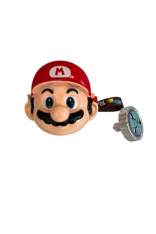 Süper Mario Beyblade Topaç Fırlatan Anahtarlık Oyuncak Maryo 10 Cm Mario