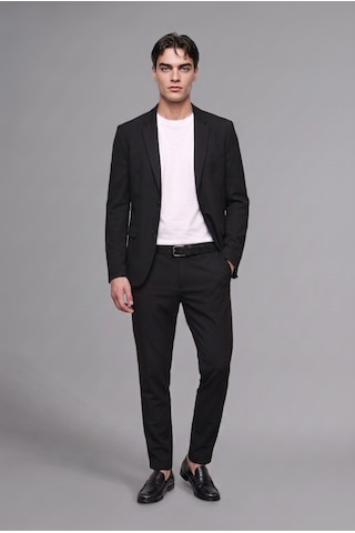 Defacto Modern Fit Penye Cepli Blazer Ceket F2347ax26aubk27 Siyah-bk27