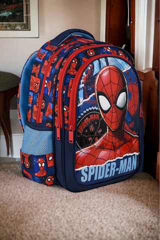 Spıderman Ilkokul Çantası Trıo Torn 4 Parça Set Çok Renkli