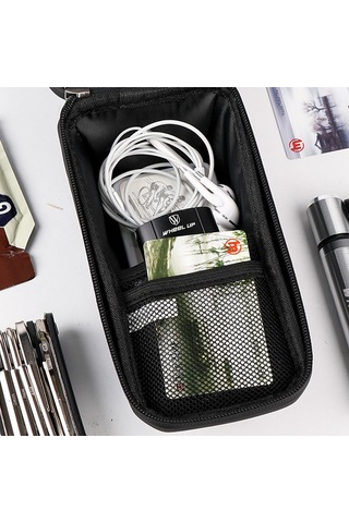 Wheel Up G40 Su Geçirmez Telefon Kılıfı Bisiklet Çerçeve Çantası Bisiklet Üst Tüp Gidon Çantası Çok Renkli