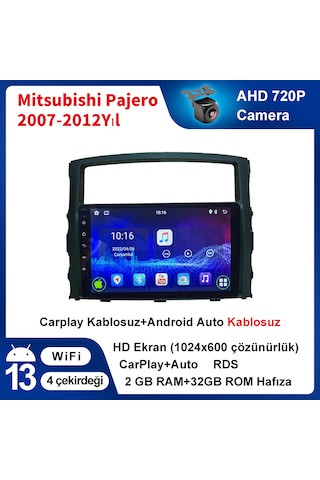 Mitsubishi L200 2014-2007yıl 2gb Ram 32gb Rom Multimedya Carplay