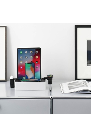 Alldock Wireless Kablosuz Alu Gümüş / Siyah Test