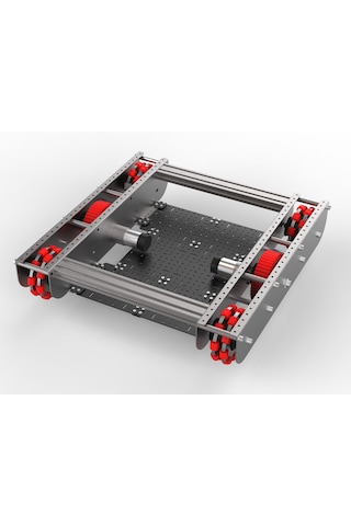 Smd Omni Robot Şasi 45Cm-45Cm