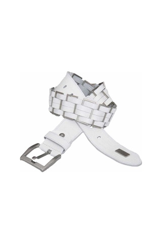 Cipo & Baxx Cg144 Metal Örme Deri Erkek Kemer 001