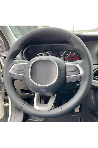 Fiat Egea Araca Özel Direksiyon Kılıfı Bentley Deri Boş Paket I Çok Renkli