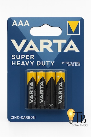 Varta Aaa Super Heavy Duty 4 Lü