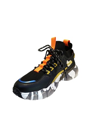 Guja 24K573-4 Erkek Sneaker Ayakkabı Siyah Beyaz