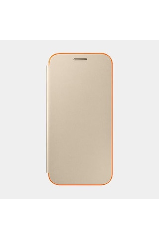 Galaxy A3 2017 İle Uyumlu Neon Flip Cover Gold Ef-fa320pfegww Gold
