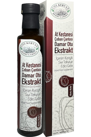 Emr Kervan At Kestanesi Çoban Çantası Ekstrakt 250 ML Emr Kervan At Kestanesi Çoban Çantası Ekstrakt 250 ML