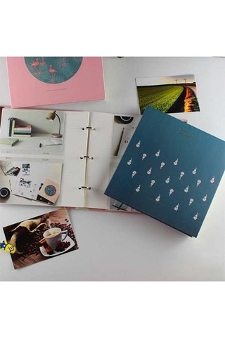 Tongxida 5 İnç Dıy Yaratıcılık Eklentisi Tip 3r Sifonlu Ütü Halkası Aile Fotoğraf Albümü