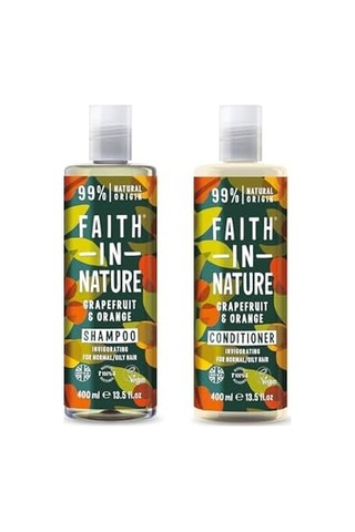 Faıth In Nature Grapefruit&orange%99 Doğal Tazeleyici Şampuan + Saç Kremi 400ml