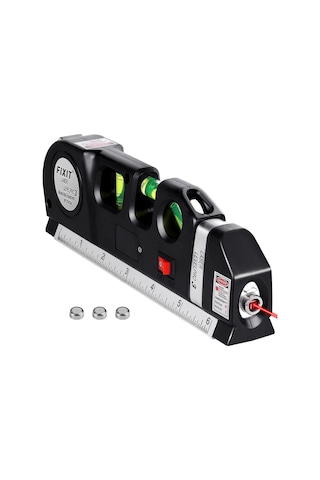 Moveevo Manyetikli Enstrüman: 8ft Lazer Seviye Çizgici - Dikey/yatay Işık, Metrik Ve Standart Ölçü, Duvar Dekorasyonu İçin Doğru Hizalama