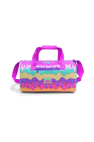 Coral High Pembe Rengarenk Dondurma Desenli Spor Çantası 27515
