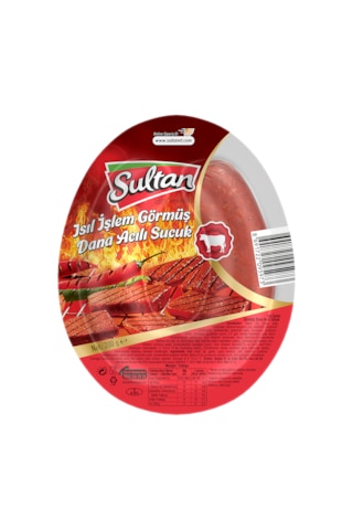 Sultan Etçi Vakumlu Acılı Kangal Sucuk 200 G