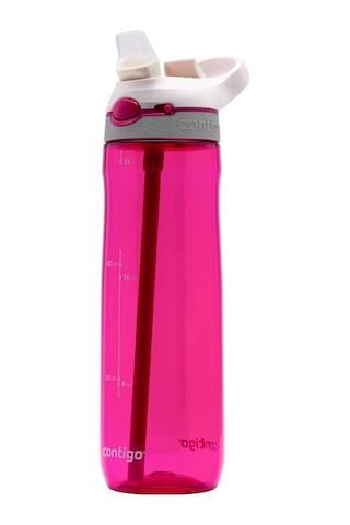 Contigo Ashland Tek El Bas İç Kapaklı Su Matarası 720ml 2094639 Pembe