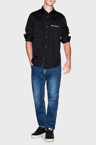 Armani Exchange Erkek Gömlek Xm001224 Af10192 Uc001 Siyah Siyah