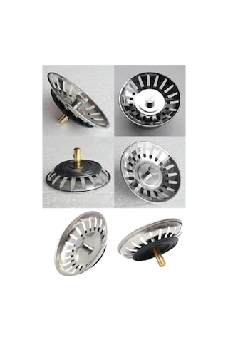 Paslanmaz Çelik Sifon Süzgeci - 8 Cm
