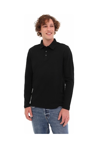 Kinetix Mb Sn329 Ukol Polo 5pr Siyah Erkek Uzun Kol T-shirt 000000000102024517 Siyah