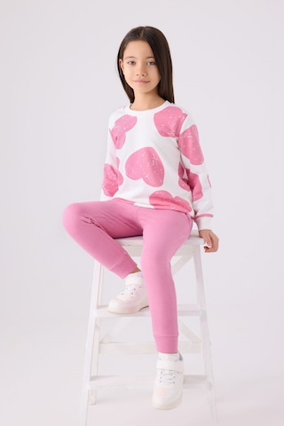 Rolypoly Kız Çocuk Pembe Eşofman Takımı Rp3472-c-v1 Pembe