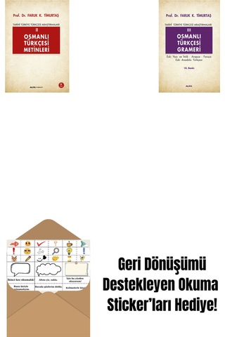 Osmanlı Türkçesi Metinleri 2 + Osmanlı Türkçesi Grameri 3 + Okuma Sticker'ları