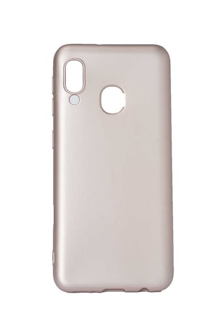 Galaxy A40 Kılıf Zore Premier Silikon Kapak Rose Gold