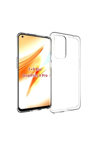Zore One Plus 9 Pro Kılıf Süper Silikon Kapak - Renksiz Renksiz