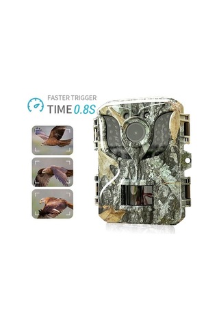 Pazly Açık Takip Kamerası Ip66 Su Geçirmez Yaban Hayatı Avcılık Çok Renkli Gece Görüşlü Çok Renkli