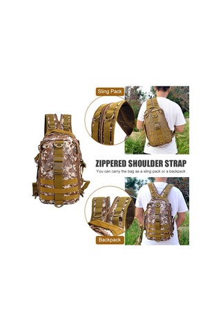 Ranyeek Çok Amaçlı Sırt Çantası - Balıkçılık, Kamp Ve Doğa Yürüyüşleri İçin Pratik Çok Renkli