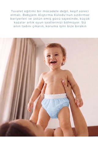 Babyjem Alıştırma Külodu 2li Set 2 Yaş Mavi