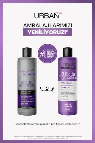 Urban Care Expert Biotin & Caffeine Dökülme Karşıtı Şampuan 350 ML