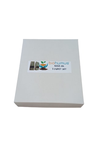 Organik Bitki Besin Gübresi Biohumus Humic 1250 Ml 3 Adet Set
