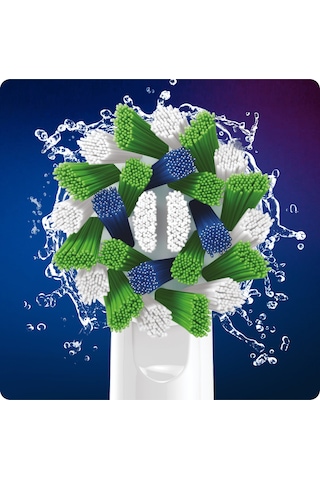 Oral-B Cross Action Clean Maximizer EB20 Diş Fırçası Yedek Başlığı 8'li