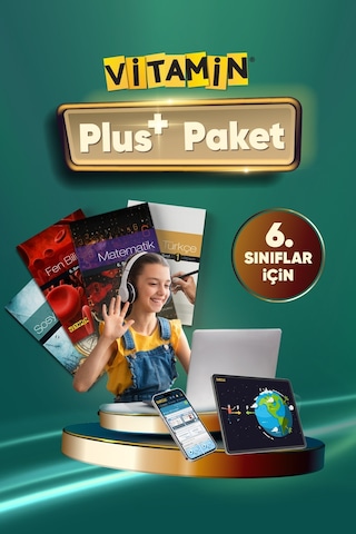 6. Sınıf Plus Paket Dijital Eğitim Seti MEB Uyumlu Dijital İçerikler 8 Kitap 8000 Yeni Nesil Soru 2 Haftada 1 Rehberlik Görüşmesi ve Veli Bilgilendirme Raporları