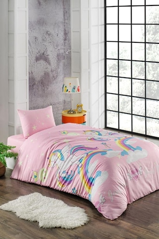 Mulberry Unicorn Tek Kişilik Nevresim Takımı