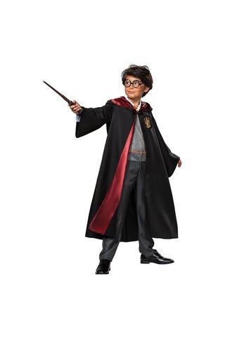 Harry Potter Gryffindor Cübbe Çocuk Boy - Harry Potter Kostümü 7-8 Yaş