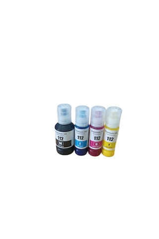 Epson Ecotank 112 Uyumlu 4 Lü Mürekkep Set
