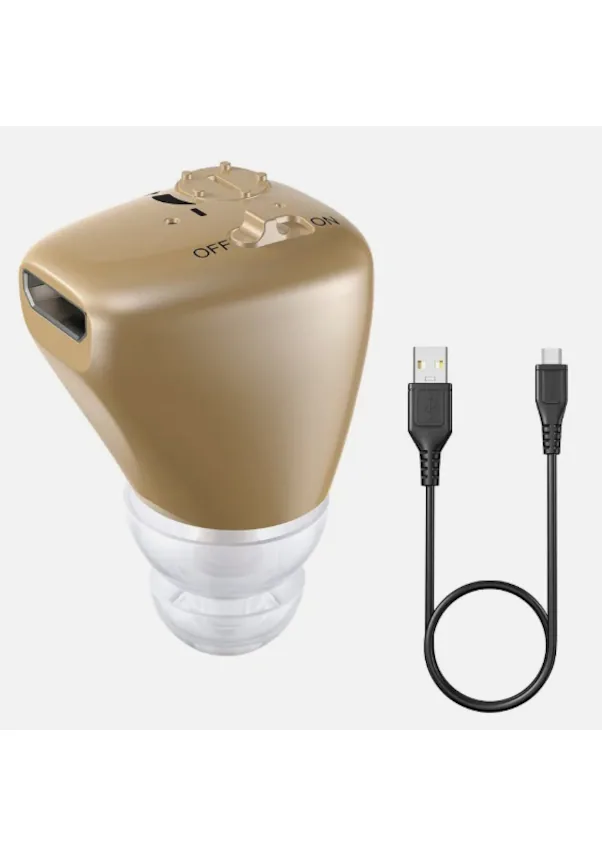 Hongboboutique A Revolutionary Rechargeable Sound Amplifier Featuring Mini Cıc Technology For A Clearer Listening Experience, A Discreet Design, Long Battery Life, And Flexible Portability. 01