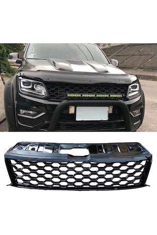 Volkswagen Amarok Ön Panjur Izgara Siyah Piano Black 2015-2019