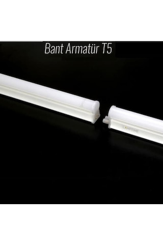 Lamptime T5 Led Bant Armatür 4W 30Cm Gunışığı Işık Anahtarlı 301 Beyaz