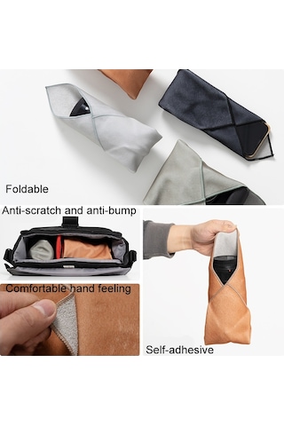 Dslr Kamera Katlanır Bez Fotoğraf Makinesi Katlanır Bez Sihirli Koruyucu Kumaş, Renk: 45x45cm Haki Diğer