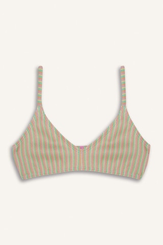 Defacto Kız Çocuk Çizgili Bikini Takımı E3535a825hspn179 Pembe