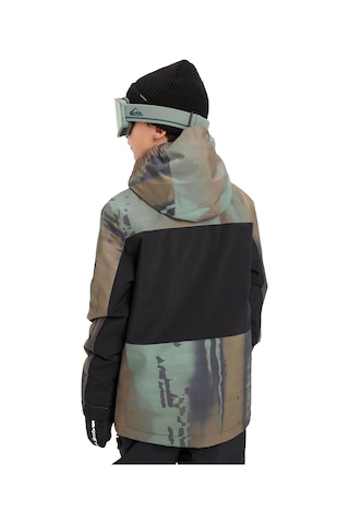 Quıksılver Quiksilver Side Hit Block Youth Jk Erkek Çocuk Yeşil Snowboard Ceketi Gnd1
