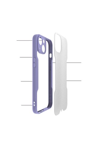Apple iPhone Uyumlu 14 Plus Tuva Parfe Kılıf mor