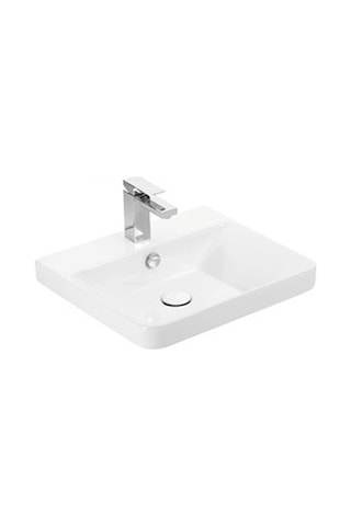 Sanovit Luxury 50 CM Konsollu Lavabo Beyaz