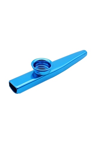 Raymond Joes Stmk3 Metal Kazoo - Mavi Kazoo Alüminyum Alaşım