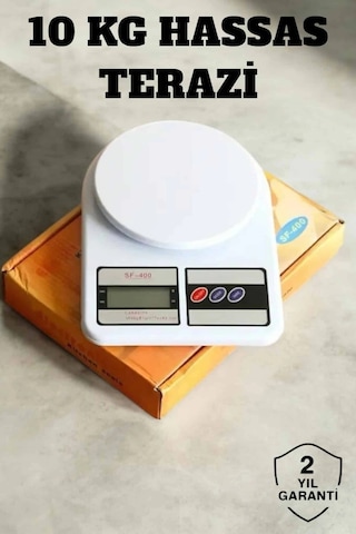 Hassas Terazi 10 Kg Kapasiteli, Yüksek Hassasiyetli Dijital Mutfak Tartısı Diğer 80248374