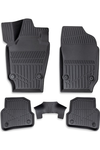 Volkswagen Polo 4 2002-2009 Arası Myk 3d Premium Havuzlu Oto Paspas Araca Özel